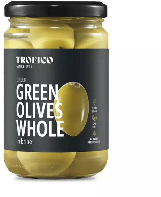 트로피코 그리스 칼라마타 저염 그린 올리브 절임 홀 495g, 1개