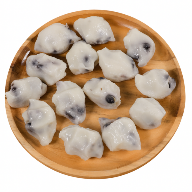 만복 서리태 콩송편 (냉동) 찌지않은 생 콩송편 빠른배송, 500g, 10개