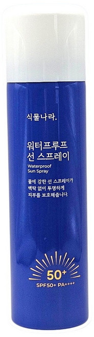 식물나라 산소수 워터프루프 선 스프레이 (SPF50+), 100ml, 1개