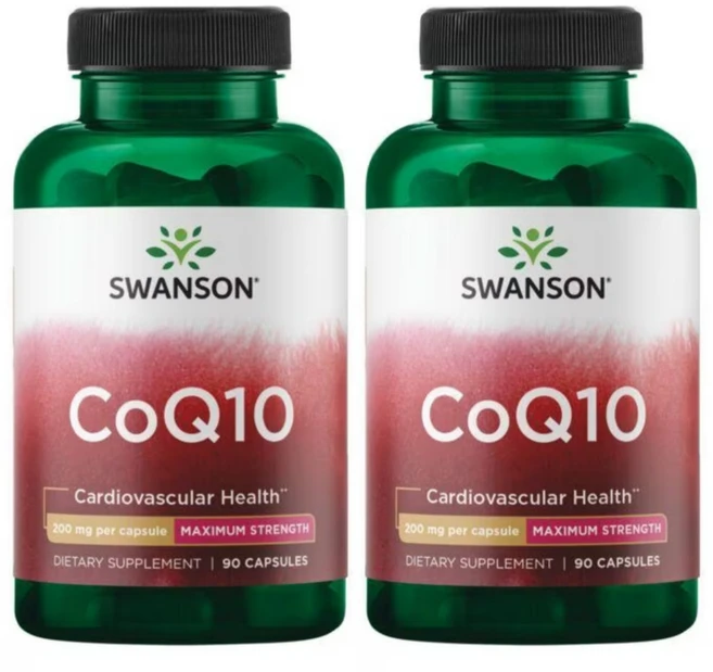 스완슨 CoQ10 200mg 캡슐, 2개, 90정 - 쿠팡