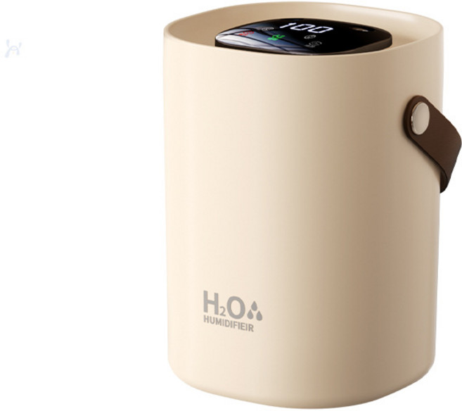 카토 2026년형 1.5L 대용량 초음파 가습기 저소음 강력분무 탁상용 침실 사무실 가정용, 베이지, R19
