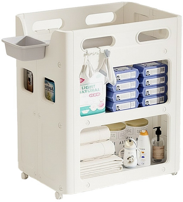 키들 아기 기저귀 갈이대 교환대, 아이보리