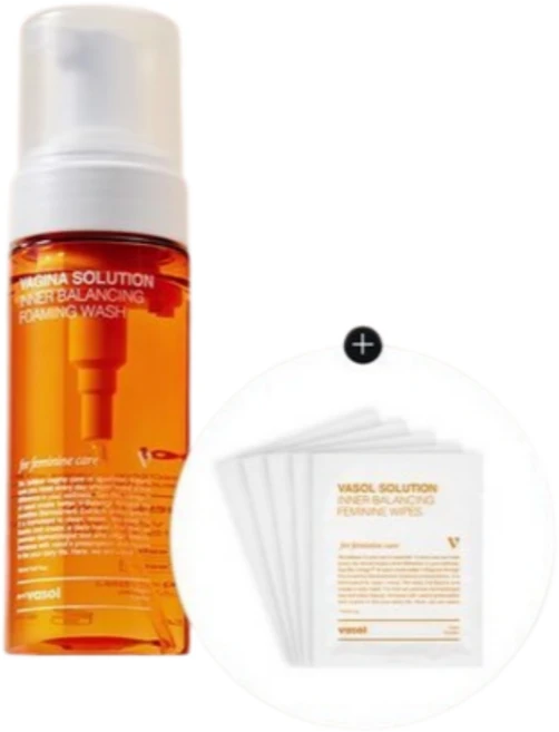 바솔 이너밸런싱 포밍워시 여성청결제 이너밸런싱 150ml+티슈기획, 1개, 150ml - 쿠팡