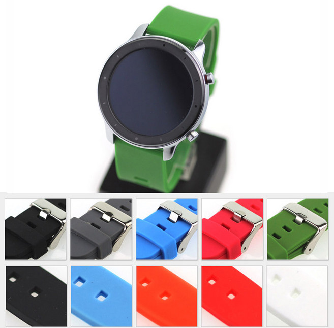 GLIKES 어메이즈핏 GTR47 우레탄 스트랩 GTR2 시계줄, I09.나일론.나토, KYS07OB22