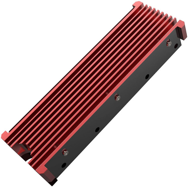 삼성 990 980 프로 970 EVO 플러스 SN570 SN750 SN850 파이어쿠다 530 NVME 또는 SATA m2 2280 SSD 쿨링 히트싱크용 PS5 히트싱크 블랙, Black