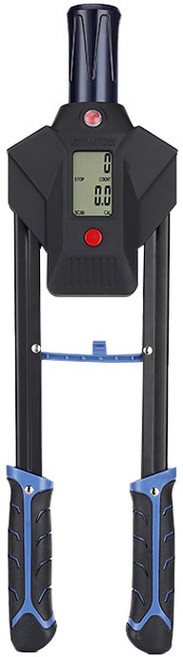 BANGJUE 10-200KG 스마트 완력기 유압식 강약조절 데이터 기록 카운팅 상체 근력운동 남성 홈트 YJ-02, 블루