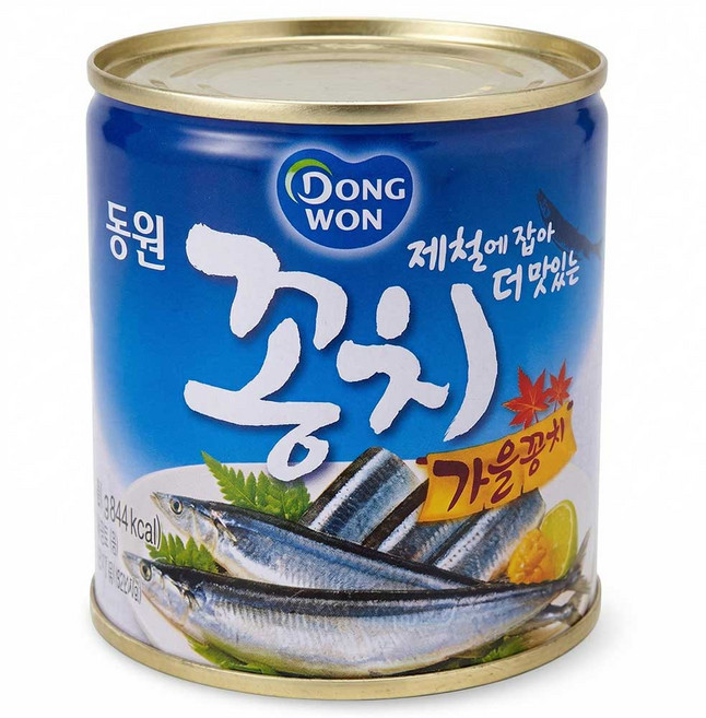 동원 꽁치 통조림, 280g, 3개