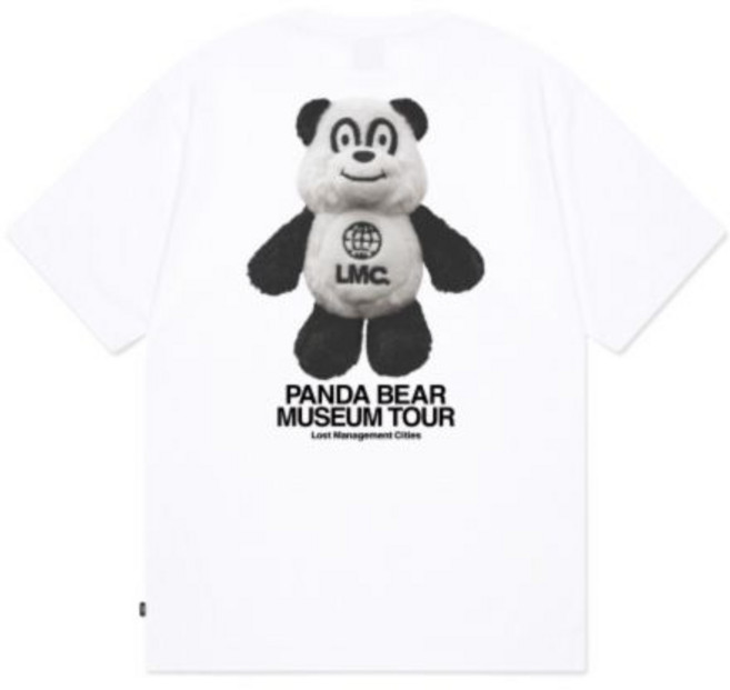 엘엠씨 LMC PANDA BEAR MUSEUM TOUR TEE 반팔티 화이트 매장정품 203782