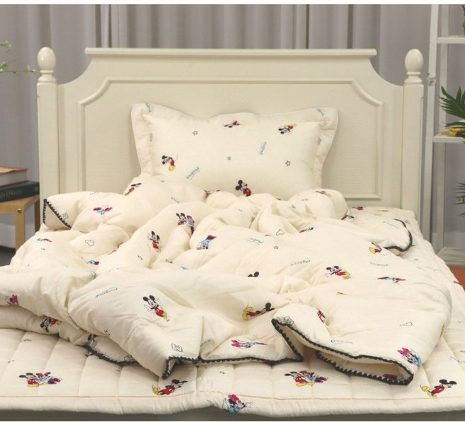 모달 100 미키마우스 미니마우스 차렵이불 알러지케어 사계절 아동 키즈 주니어 하나침장 디즈니 라이선스