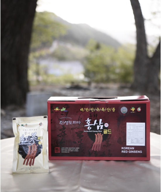 [진셍토피아] 풍기인삼 직접재배 6년근 무첨가 100% 홍삼액 95ml 30개입 1박스, 1개