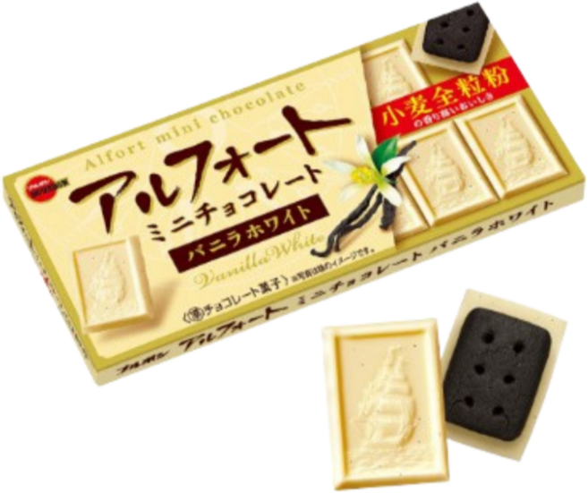 부르본 알포트 미니 바닐라 초콜릿, 1개, 55g