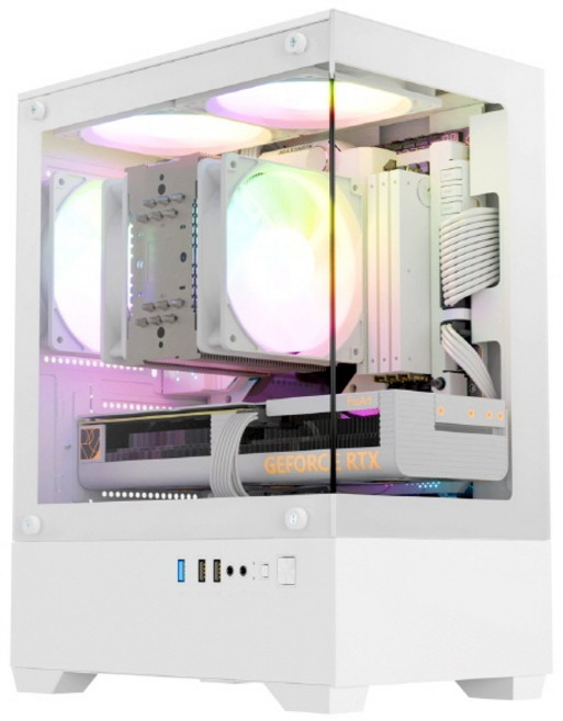 컴이지 컴이지 킹덤 비바리움 나노 화이트 (미니타워), 1개