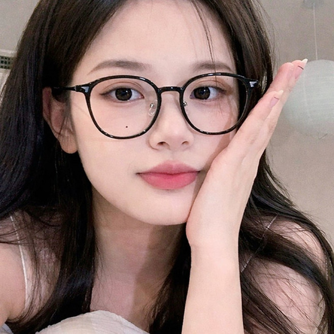 루시비아 여성 가벼운 블루라이트 차단 패션 안경 안경테