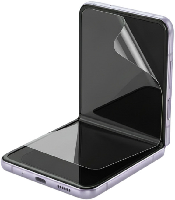 Z폴드 Z플립 내부 외부 전면 액정 자가복원 휴대폰 풀커버 보호필름 TPU 투명, 2개