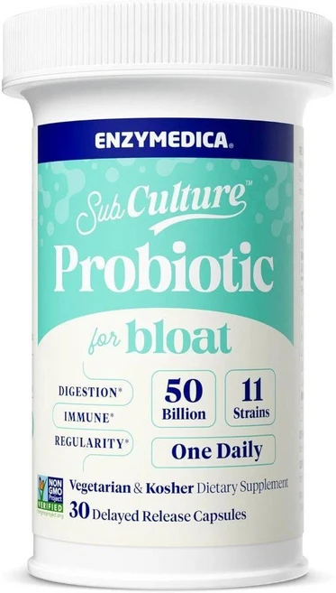 Enzymedica프로바이오틱스 500억 CFU 소화 건강 30 카운터, 1개 - 쿠팡