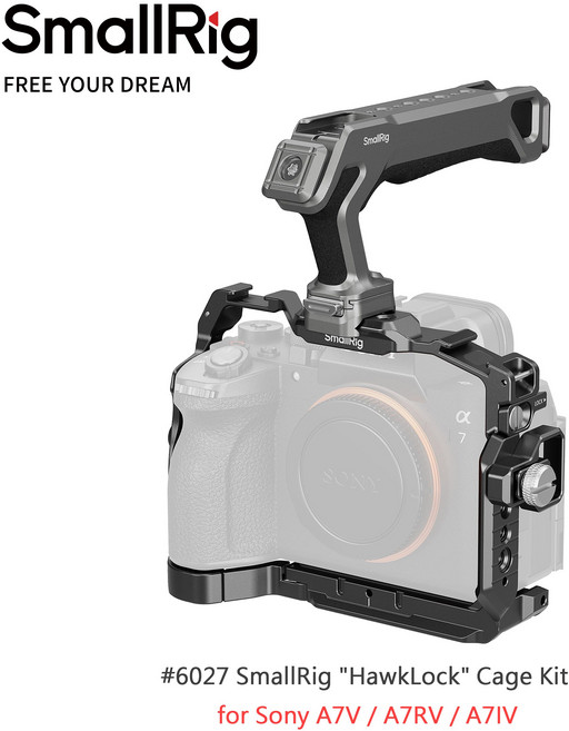 SmallRig 相機籠套件 適用於 Sony A7V / A7RV / A7IV, 1套, #6027