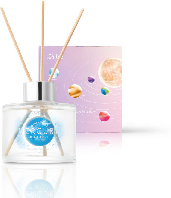 오르브 별자리 퍼퓸 디퓨저, 1세트, 200ml, 머큐리부케