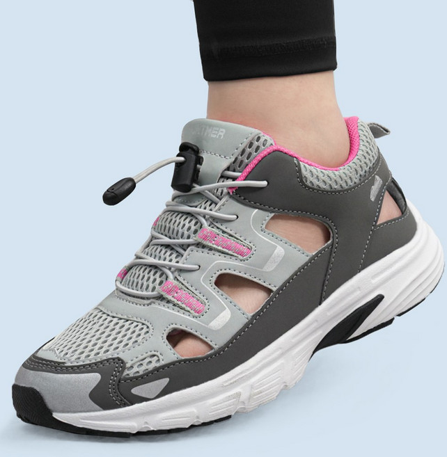 SSOOSS 남성 샌들 여성 샌들 스포츠 샌들 여름 운동화 아쿠아슈즈 미끄럼방지 신발 LW92B0M