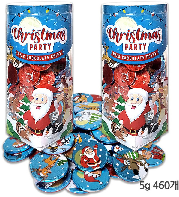 코스트코 동전초콜릿 크리스마스코인, 5g, 460개