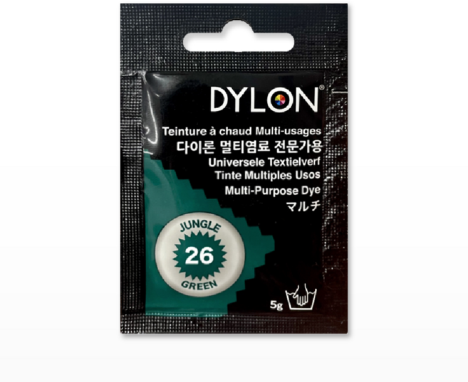 DYLON 다이론 멀티염료 옷염색, 26 - 정글그린