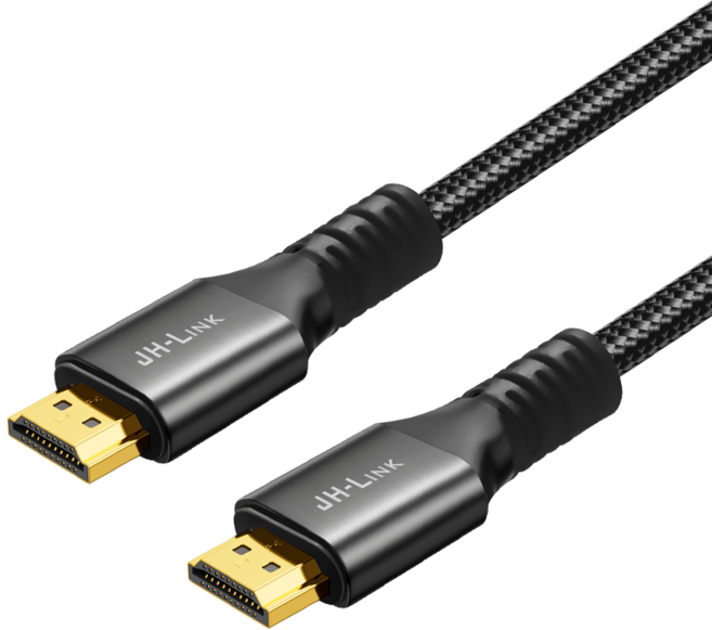 JH-LINK 4K UHD TV 모니터 노트북 겸용 HDMI V2.0 케이블, 5m, 1개