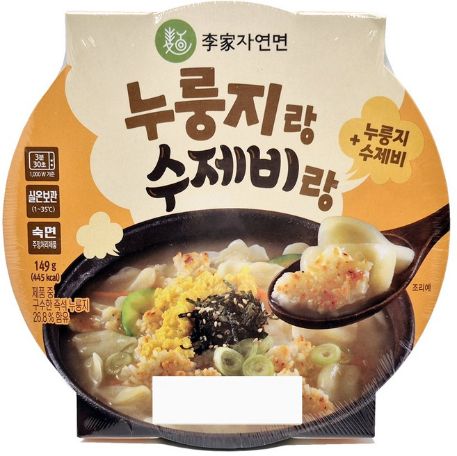누룽지랑 수제비랑, 5개, 149g
