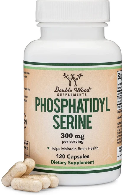더블우드 포스파티딜세린 300mg 캡슐, 5개 - 쿠팡