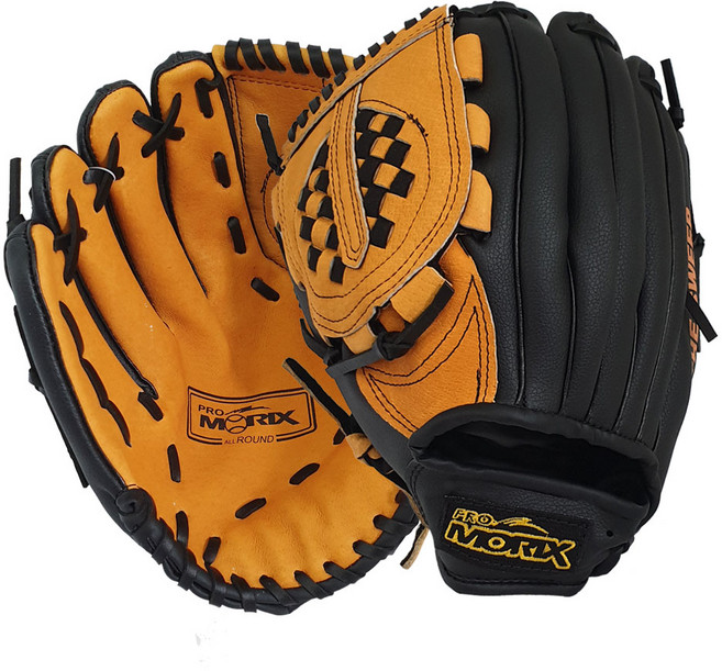 프로모릭스 더 스윕 돈피 가죽 야구글러브 유소년 성인용, 블랙&브라운