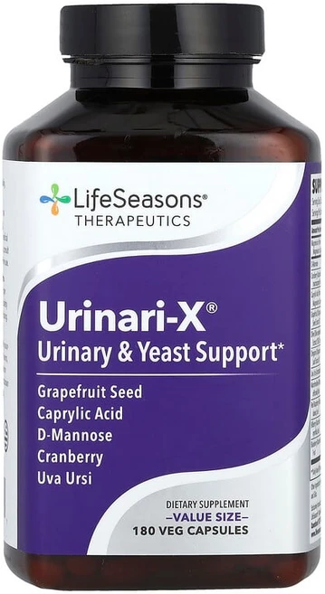 LifeSeasons Urinari-X® 베지 캡슐 180정 LSE-00297, 1개 - 쿠팡