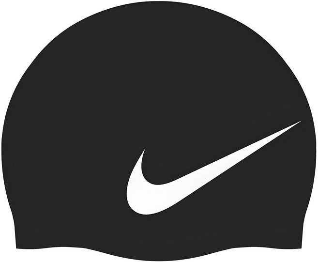 나이키 수모 빅 스우시 실리콘 캡 NESS8163-001, BLACK, 1개