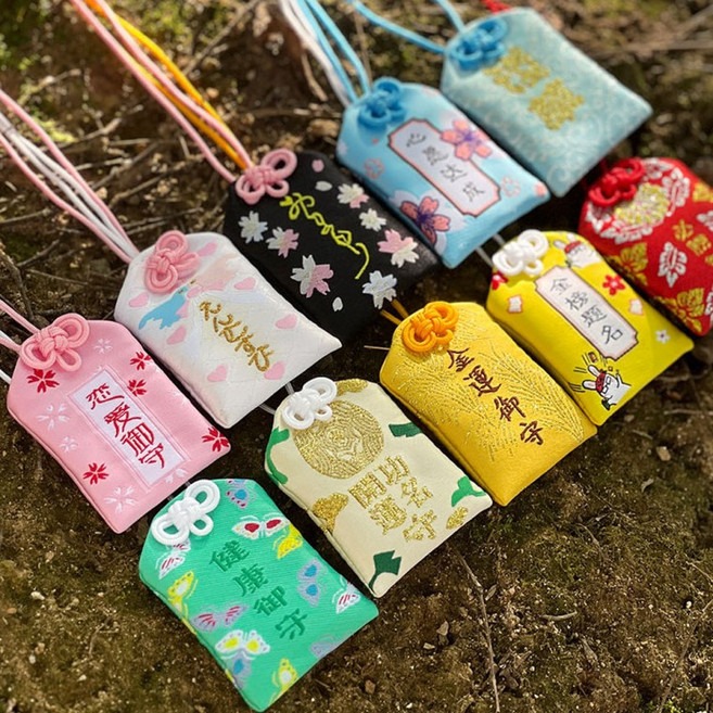 가비스 소원성취 일본 오마모리 부적 키링 행운의 시험 수능 합격 사랑 건강 재물 취업 금전 연인 복주머니, 운공명수