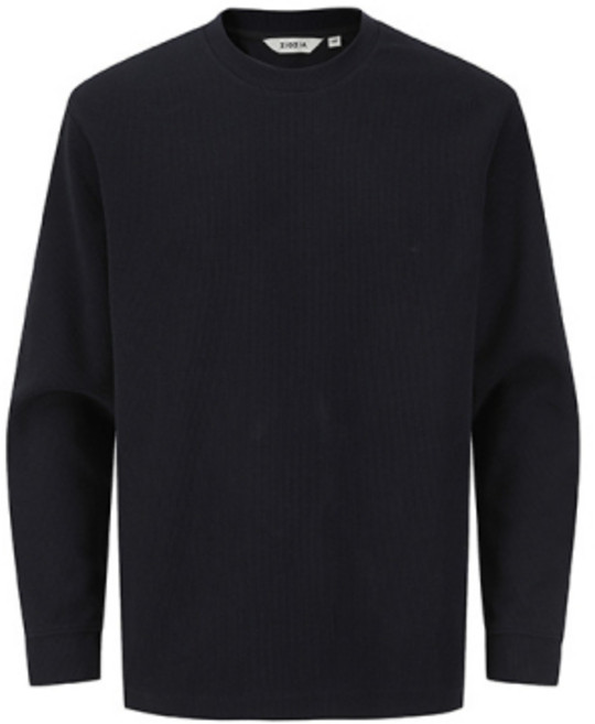 지오지아 조직 라운드 긴팔티 ABF2TR1002