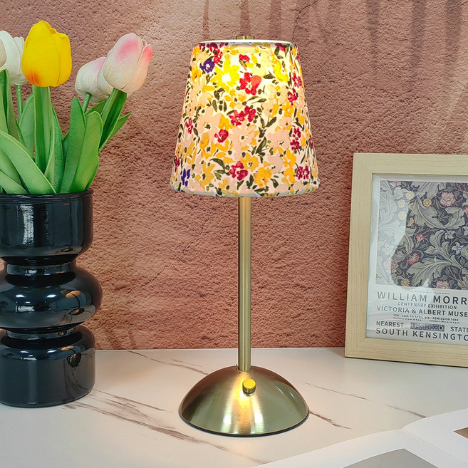 캄네스트 플라워패턴 단스탠드, 옐로우