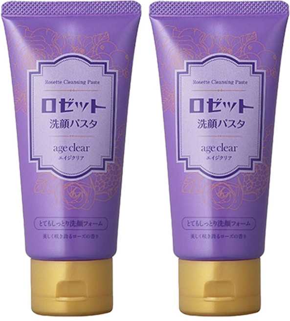 로제트 세안 파스타 에이지클리어 베리 모이스처라이징 타입, 120g, 2개