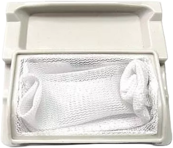 洗衣機濾網 (適用國際/聲寶), 白色, 1入