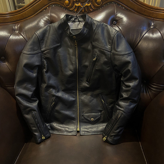 남성 리얼가죽 자켓 남자 레더자켓 외투 패션 바람막이 소가죽 레더