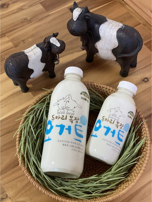 두마리목장 요구르트(450ml 1000ml), 1개, 450ml