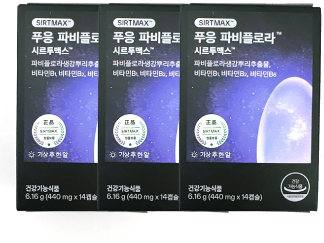 푸응 파비플로라, 14정, 3개 - 쿠팡