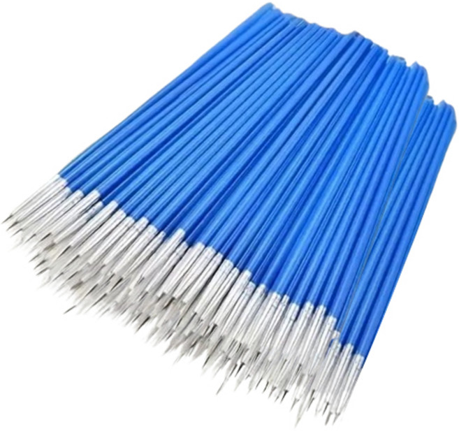 올커버 대용량 미세 세필붓 브러쉬 100개 세트, 1세트