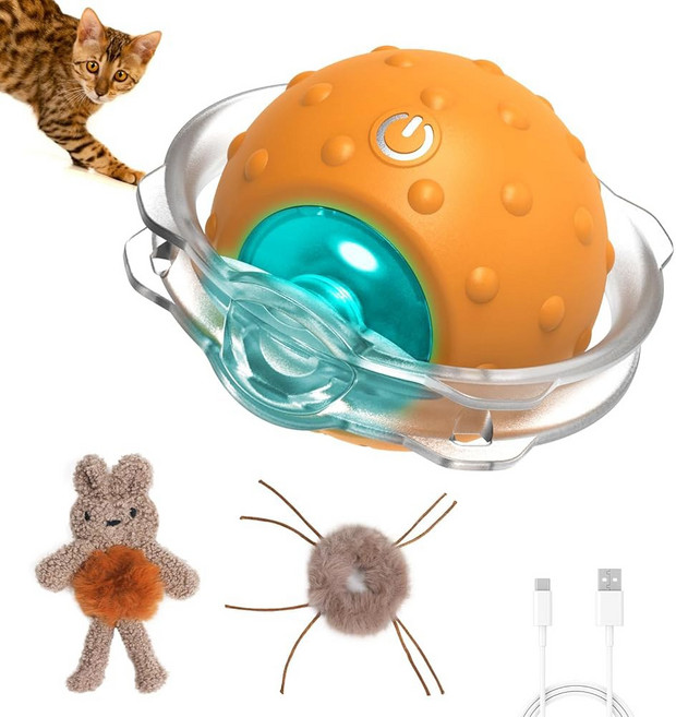 실내 고양이를 위한 Sofolor 인터랙티브 고양이 전기 마우스 지루한 성인 자동 활성화 카펫 위 빠른 USB 충전식, Sofolor 실내 고양이를 위한 인터랙티브 고양이 장