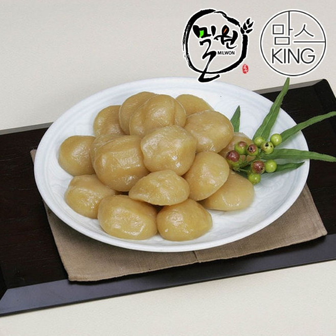 밀원본가 HACCP 강원도 안흥호박감자떡 50개내외(1500g), 1.5kg, 03_[밀원본가] 안흥호박감자떡 50개내외