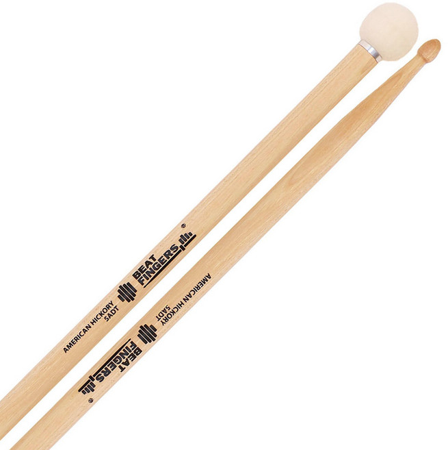 비트핑거스 히코리 드럼 스틱 말렛 BF-AH5ADT (1쌍), 내추럴, 1개
