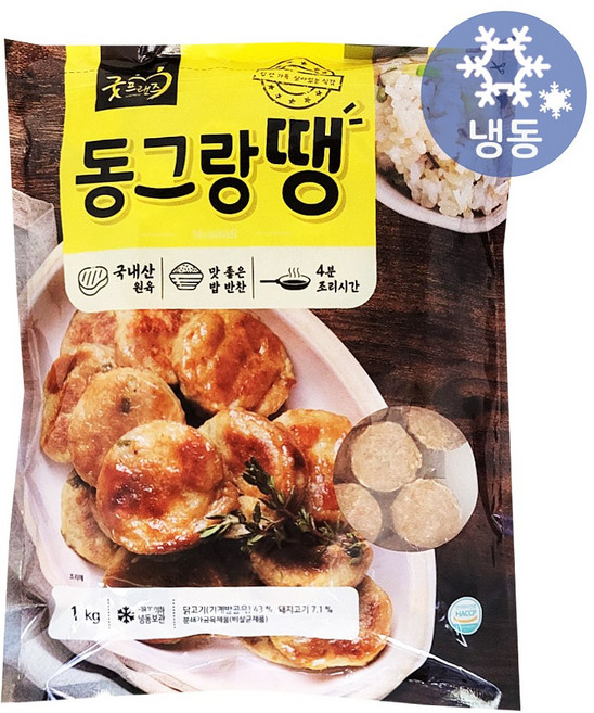 굿프랜즈 동그랑땡, 1kg, 1개