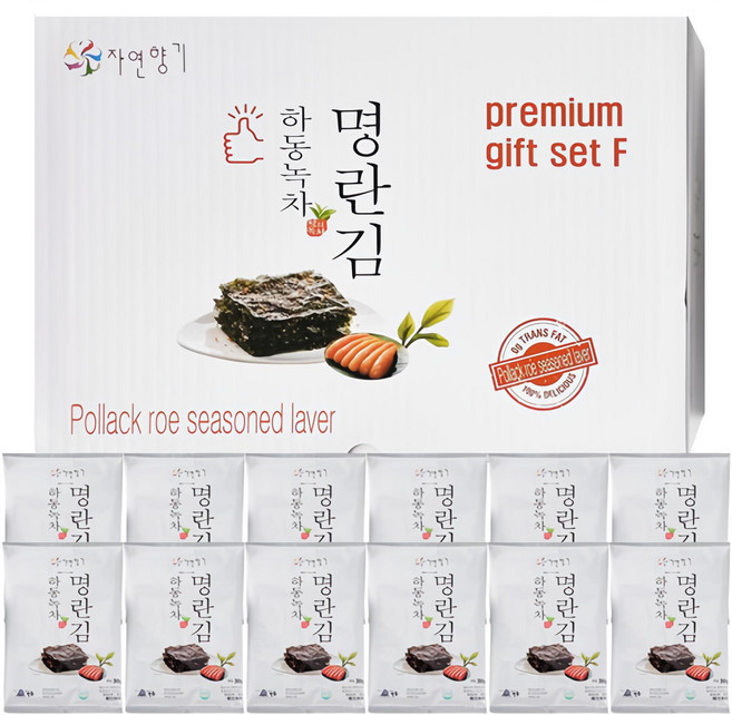 하동권여사 명란김 전장 선물세트 30g 12p, 360g, 1개