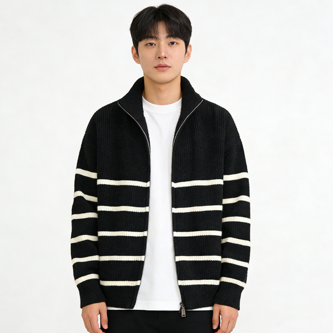 스타일닥터 남성 니트 스웨터 추동 루즈핏 카디건