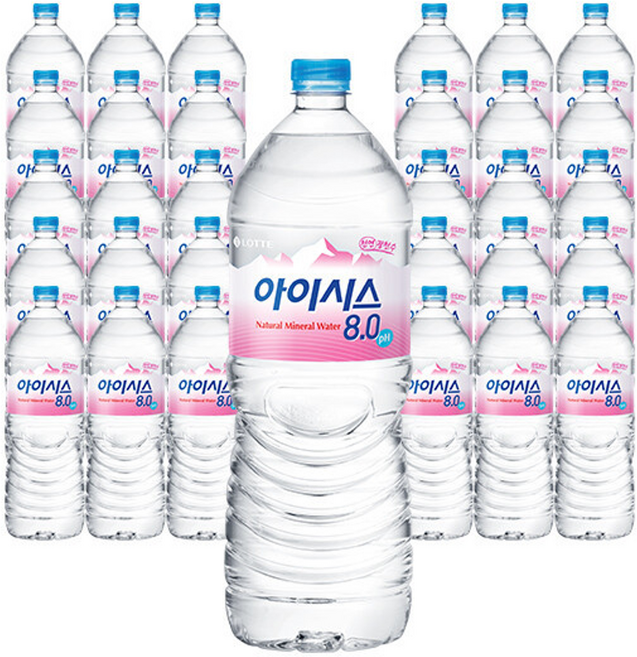 아이시스 8.0 2L 30병 (유라벨/무라벨 랜덤발송), 30개