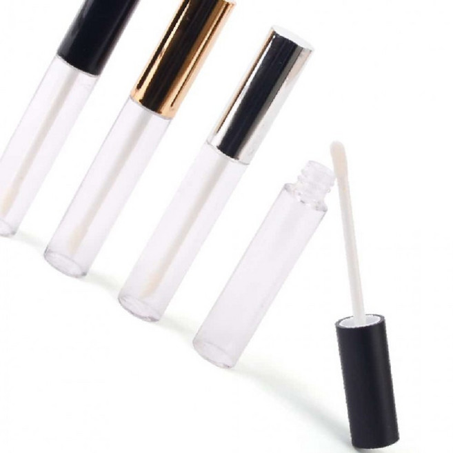 혜명몰 립글로즈 용기10ml 선크림소분용기 화장품공병 립밤 여행용 휴대용용기, 1개, 골드