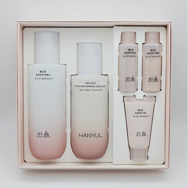 한율 빨간쌀 보습탄력 에센스 크림 2종 세트, 1세트