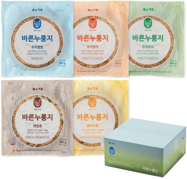 편식공장 바른누룽지 5가지 영양, 1개, 1kg