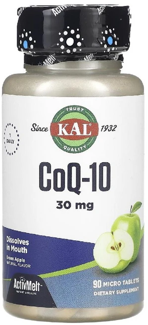 KAL CoQ10 그린 애플 30mg 마이크로정 90정, 1개 - 쿠팡